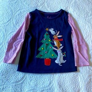 Mini boden holiday shirt